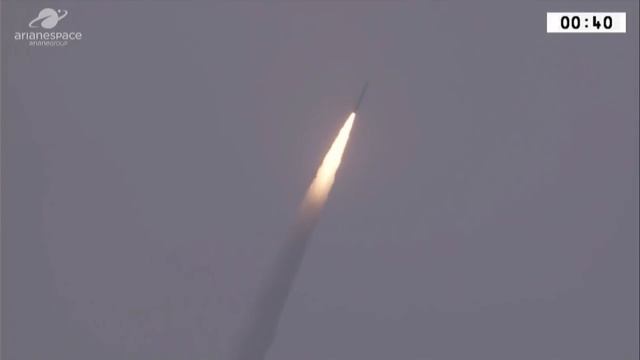 Ariane 5 ES launches Galileo FOC-M7 satellites смотреть онлайн