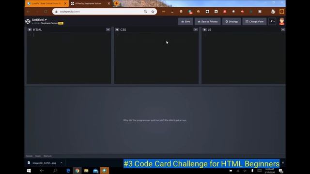 #3 Code Card Challenge for Beginners Learning HTML: Images! смотреть онлайн