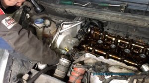 Замена цепи ГРМ и колпачков CITROEN C4 Picasso, мотор EP6DT