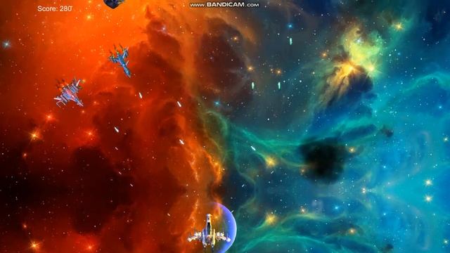 Космическая игра на Unity