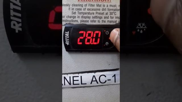 Rittal Controller Setting