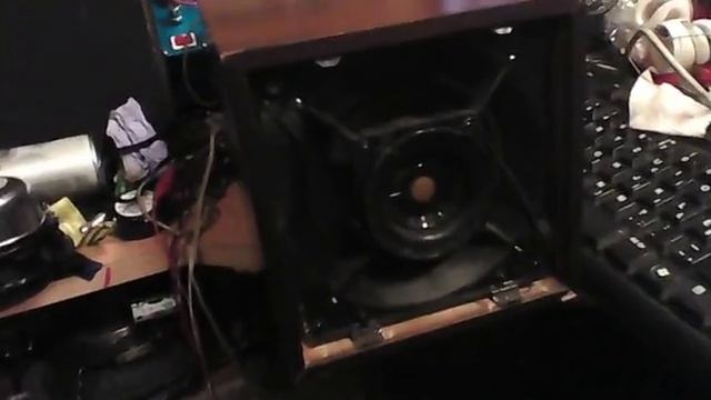 Radiotechnika 6AC-2 Speaker test after repair смотреть онлайн