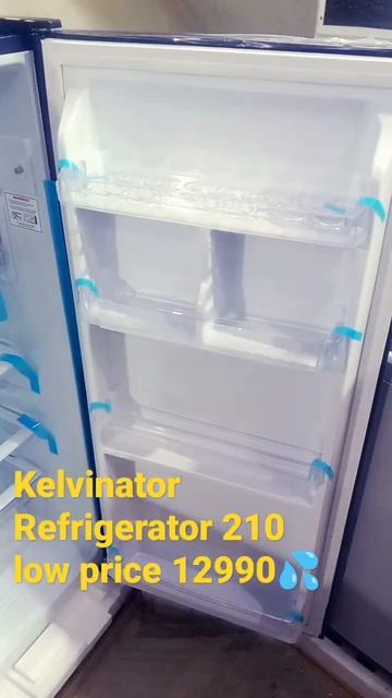 kelvinator❤️ fridge 210 single 🌹Dor tafan🌺 glass 12 year warranty💗 low price 12999🙏 #short #ready 💦 смотреть онлайн