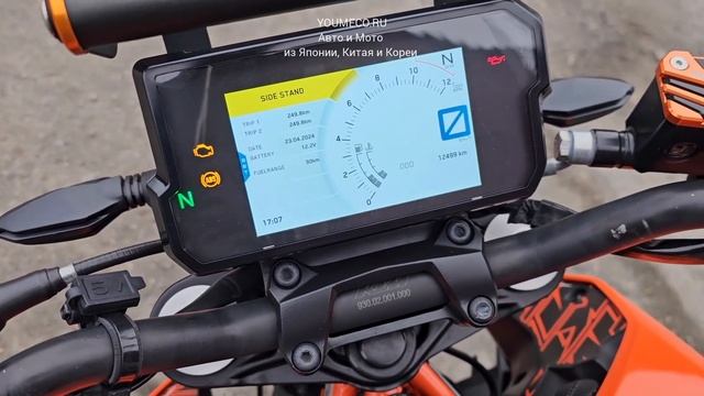 KTM 390 Duke из Японии