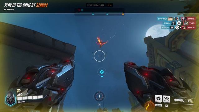 Overwatch 2 - Reaper POTG - Mercy Left The Chat [4K60]