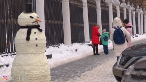 ЗЛОЙ СНЕГОВИК РЕАКЦИЯ ЛЮДЕЙ НА ПРАНК