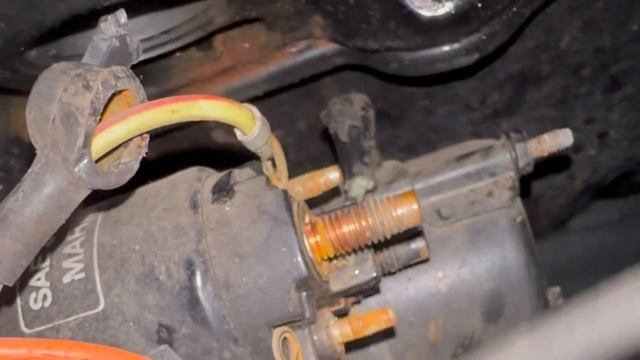 Changing Starter Motor On 1999 MerCruiser 5.0L I/O Boat