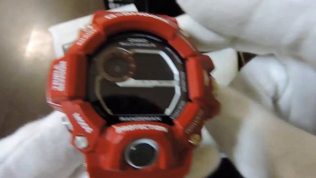 CARBON VERSION! G-Shock Rangeman Men in Rescue Red GW-9400RD смотреть онлайн