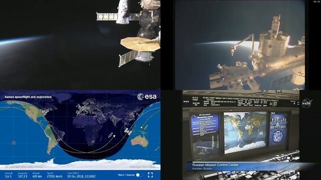 LIVE ISS Expedition 57 Soyuz MS-09 Hatch Closure смотреть онлайн