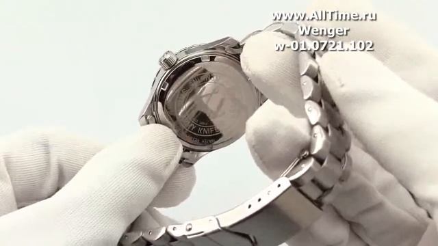 Женские наручные швейцарские часы Wenger W-01.0721.102 смотреть онлайн