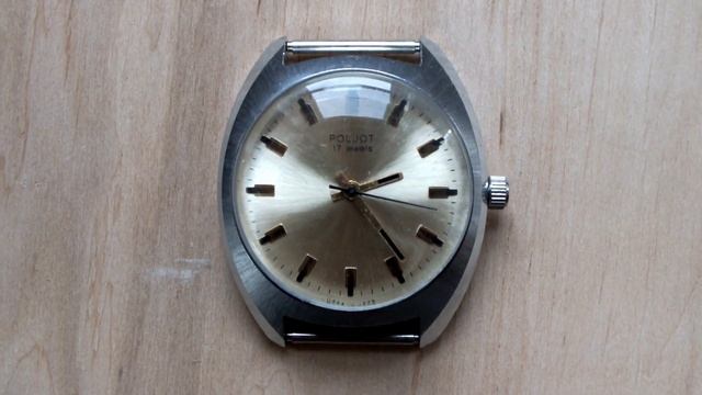 Vintage Poljot (Полёт) 17 Jewels USSR Mechanical Watch. смотреть онлайн