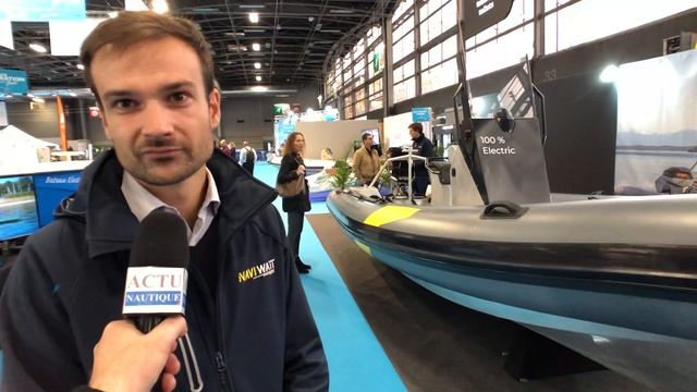 Nautic 2019 - Naviwatt Zenpro 580, le semi-rigide electrique pour les pros смотреть онлайн