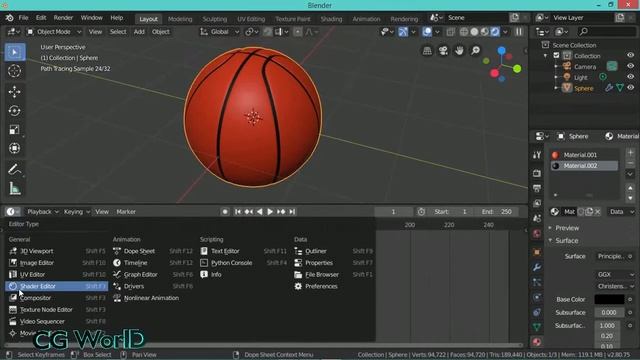HOW TO MAKE BASKETBALL IN BLENDER!! BLENDER TUTORIAL FOR BEGINNERS!!! смотреть онлайн