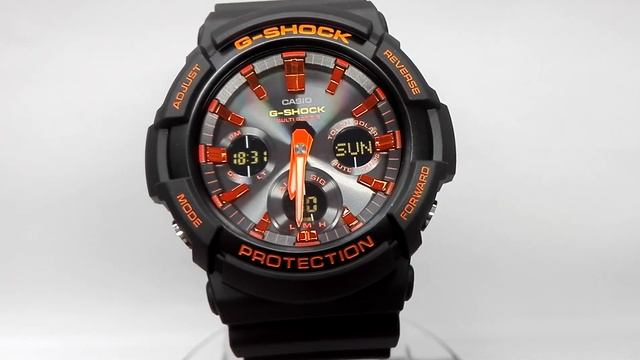 Casio G-SHOCK GAW-100BR-1A Radio controlled Solar powered watch video 2019 смотреть онлайн