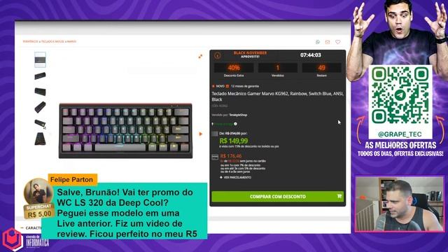 Sorteio PC GAMER, BLACK November Queimando Preços! смотреть онлайн