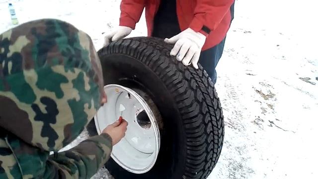 Как забортировать колесо самому. Простой способ смотреть онлайн