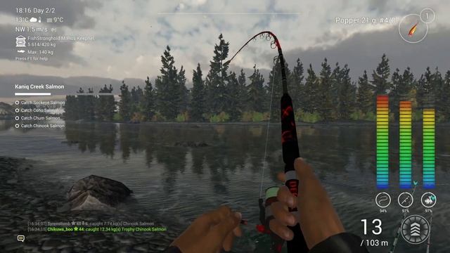 Fishing Planet - Kaniq Creek Salmon | Updated смотреть онлайн