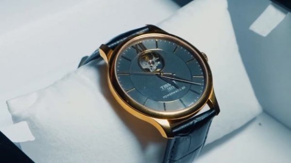 TISSOT Tradition Powermatic 80 Open Heart & Savonette Mechanical