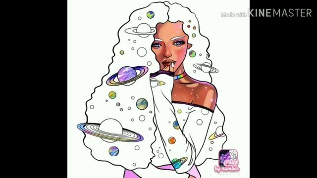 Девотька-Космос || Paint By Number #3