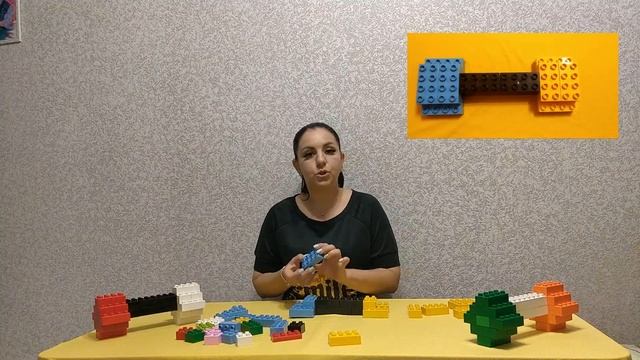 Гантелі з цеглинок Лего Дупло смотреть онлайн