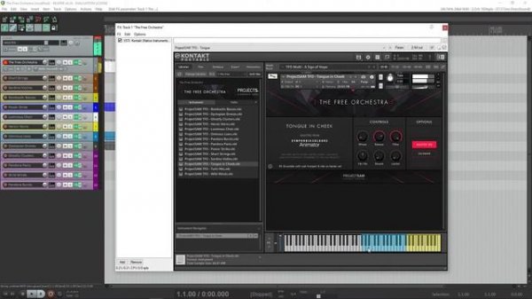 Обзор БЕСПЛАТНОЙ оркестровой библиотеки The Free Orchestra - ProjectSAM