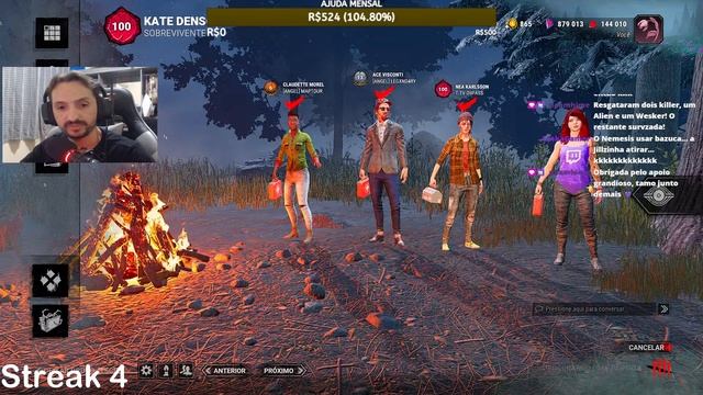 STREAKZINHA :) - Dead by Daylight смотреть онлайн