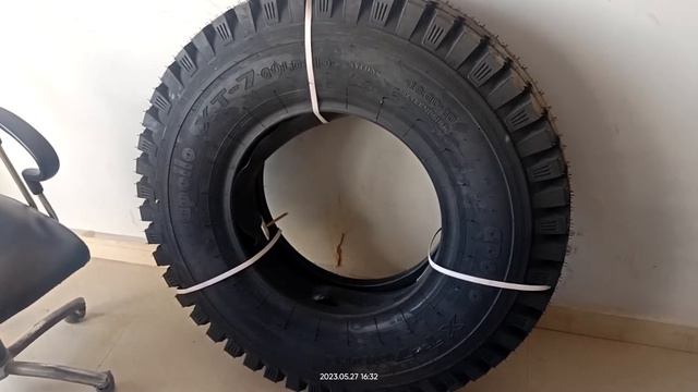 Apollo tyre 1000.20 for truck and trolly.. overload tyre ..16 ply смотреть онлайн