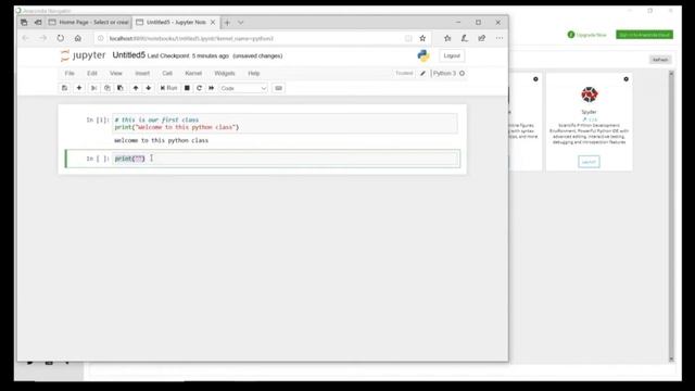 Introduction To Python - Week 1, Section 1