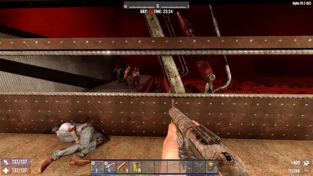 Squish to the pit! (7 Days to Die: Alpha 20) смотреть онлайн