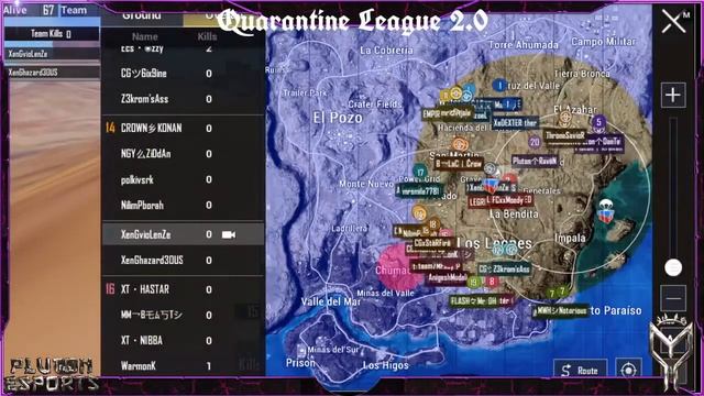 Pluton Esports - Quarantine Leaque 2.0 - Semifinals - Match 3 - Miramar смотреть онлайн