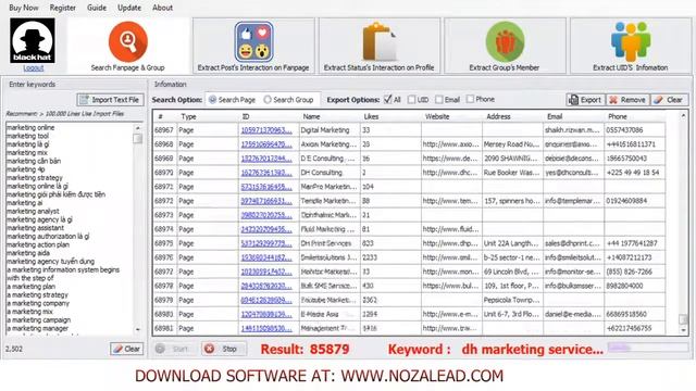 facebook group members email extractor смотреть онлайн