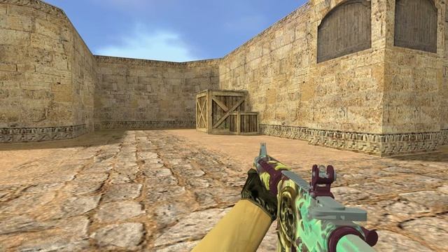 M4A4 DESOLATE SPACE FOR CS 1.6 смотреть онлайн
