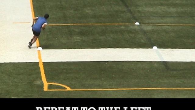 Wide Receiver Cone Drills 2011 смотреть онлайн