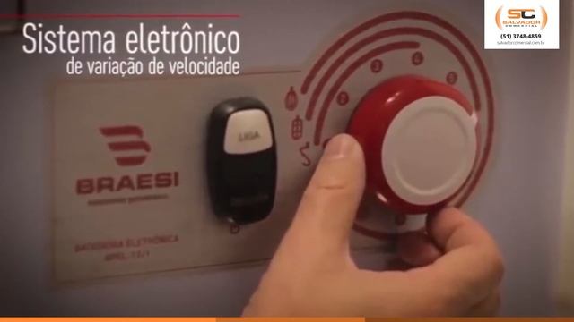 Batedeira Eletrônica BPEL-12/1 Braesi - Salvador Comercial смотреть онлайн