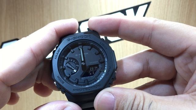 CASIO G-SHOCK GA-2100-1A1 смотреть онлайн