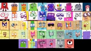 The Biggest Numberblocks Dame Da Ne Choir Ever (Most Popular Video) (dead meme lol)