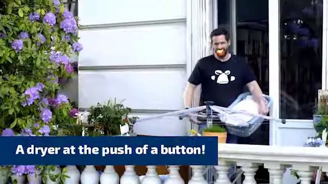 Leifheit - Lino Pop-Up 140 droogmolen смотреть онлайн