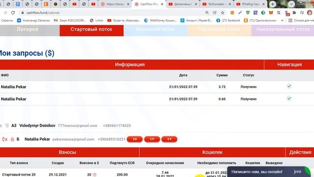 #CashFlow Мой первый вывод