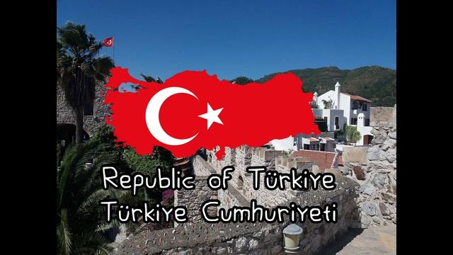 Turkey and Northern Cyprus National Anthem -İstiklal Marşı- Instrumental смотреть онлайн