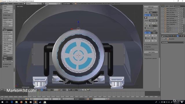 Rivets - Create a Scifi Spaceship in Blender - Tutorial Pt 28 смотреть онлайн