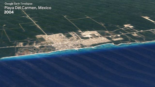 Playa Del Carmen, Mexico - Earth Timelapse смотреть онлайн