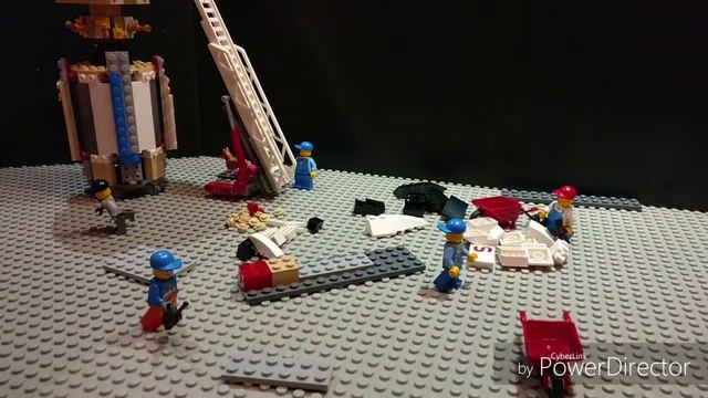 Building the Lego Saturn V - Pt. 1 смотреть онлайн