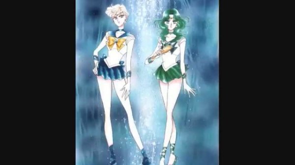 Sailor Neptune and Sailor Uranus Violin