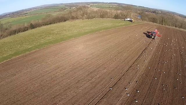 Case And Horsch drilling Spring Barley смотреть онлайн