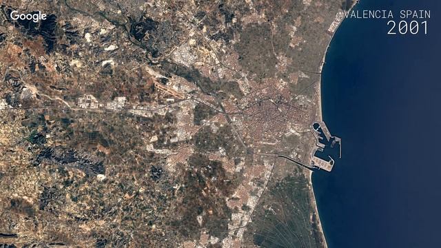 Google Timelapse: Valencia, Spain