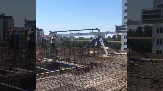 прием бетона при помощи стационарного бетононасоса смотреть онлайн