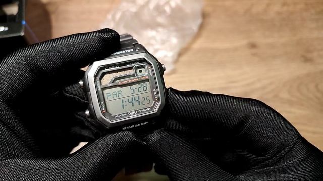 HOW TO ADJUST/CHANGE TIME AND DATE CASIO WS-1600H-1AVEF смотреть онлайн