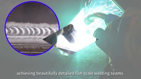 MIG 280P pulse MIG aluminum welding machine with digital control built-in 15kg wire spool