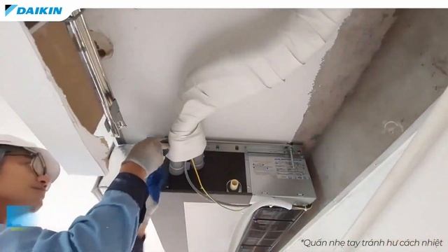 Hướng dẫn lắp đặt máy lạnh giấu trần nối ống gió - Daikin смотреть онлайн