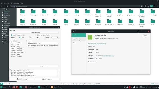[Pamac 7.3.5] Pamac GTK can glitch out completely when looking for details of AUR packages смотреть онлайн